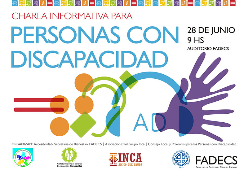 CHARLA PARA PERSONAS CON DISCAPACIDAD